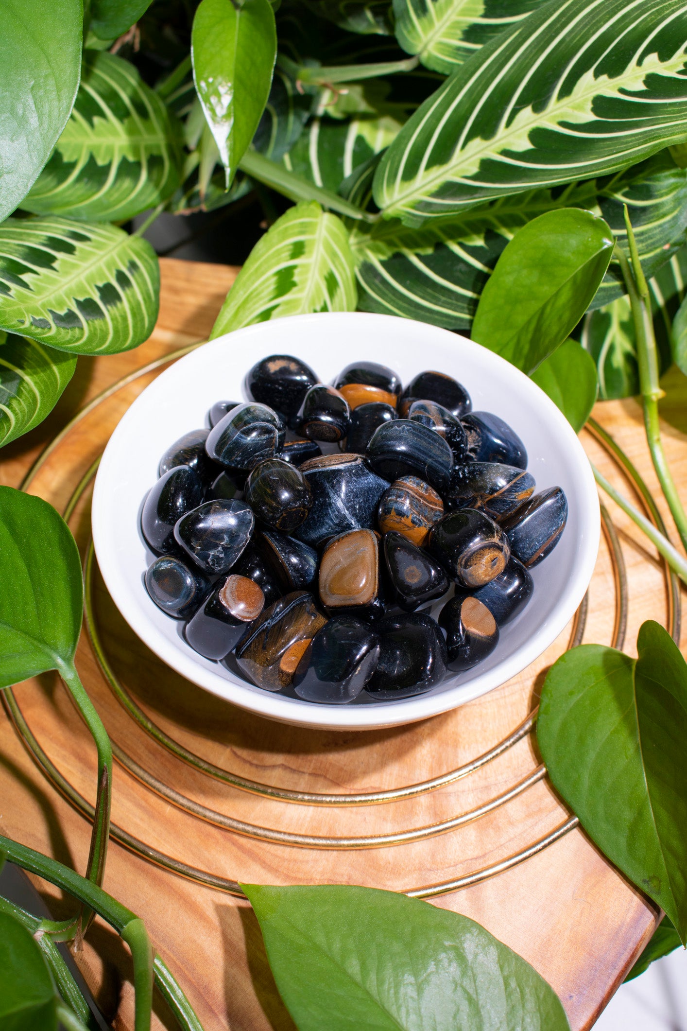 Blue Tiger's Eye Tumble