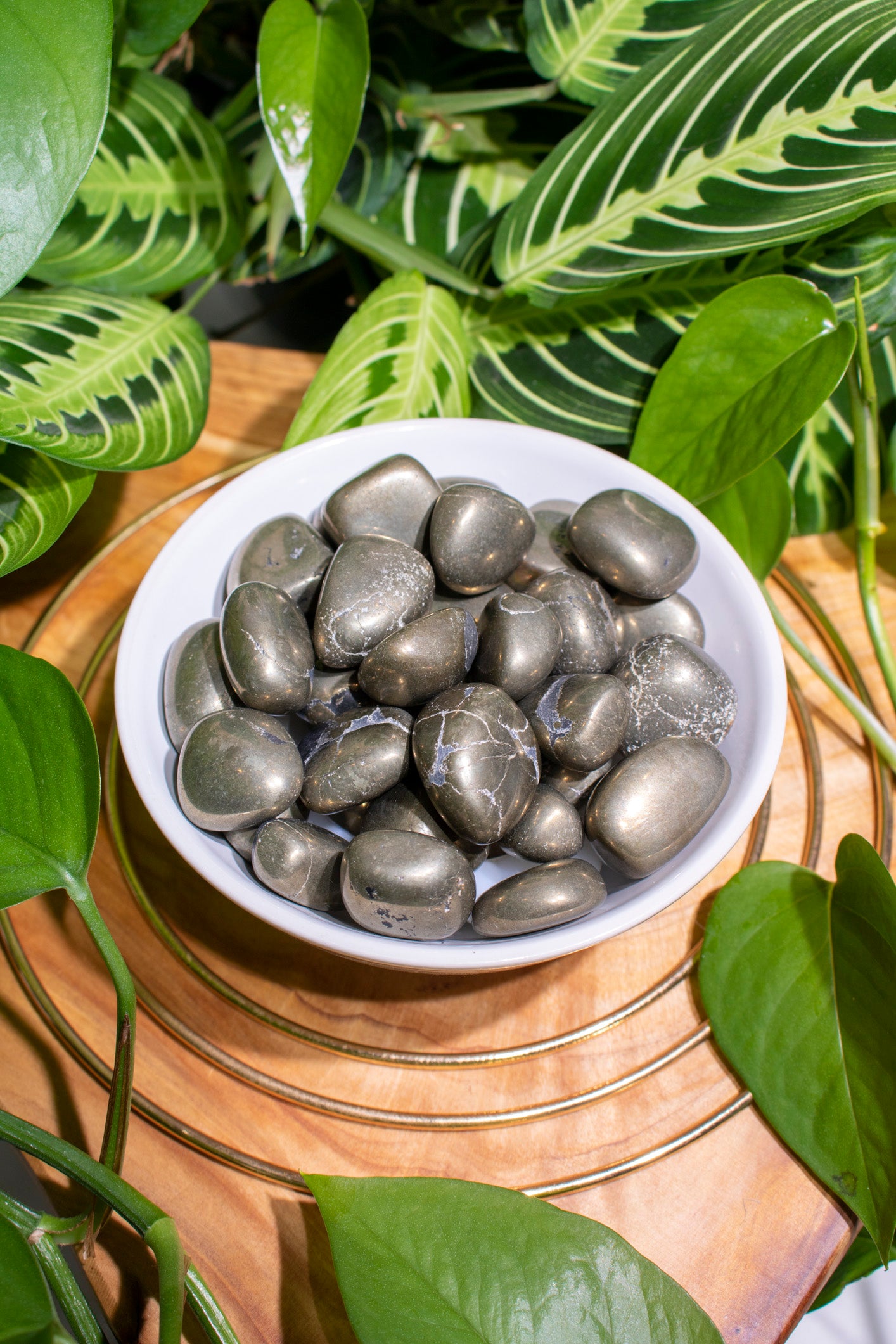 Indian Pyrite Tumble