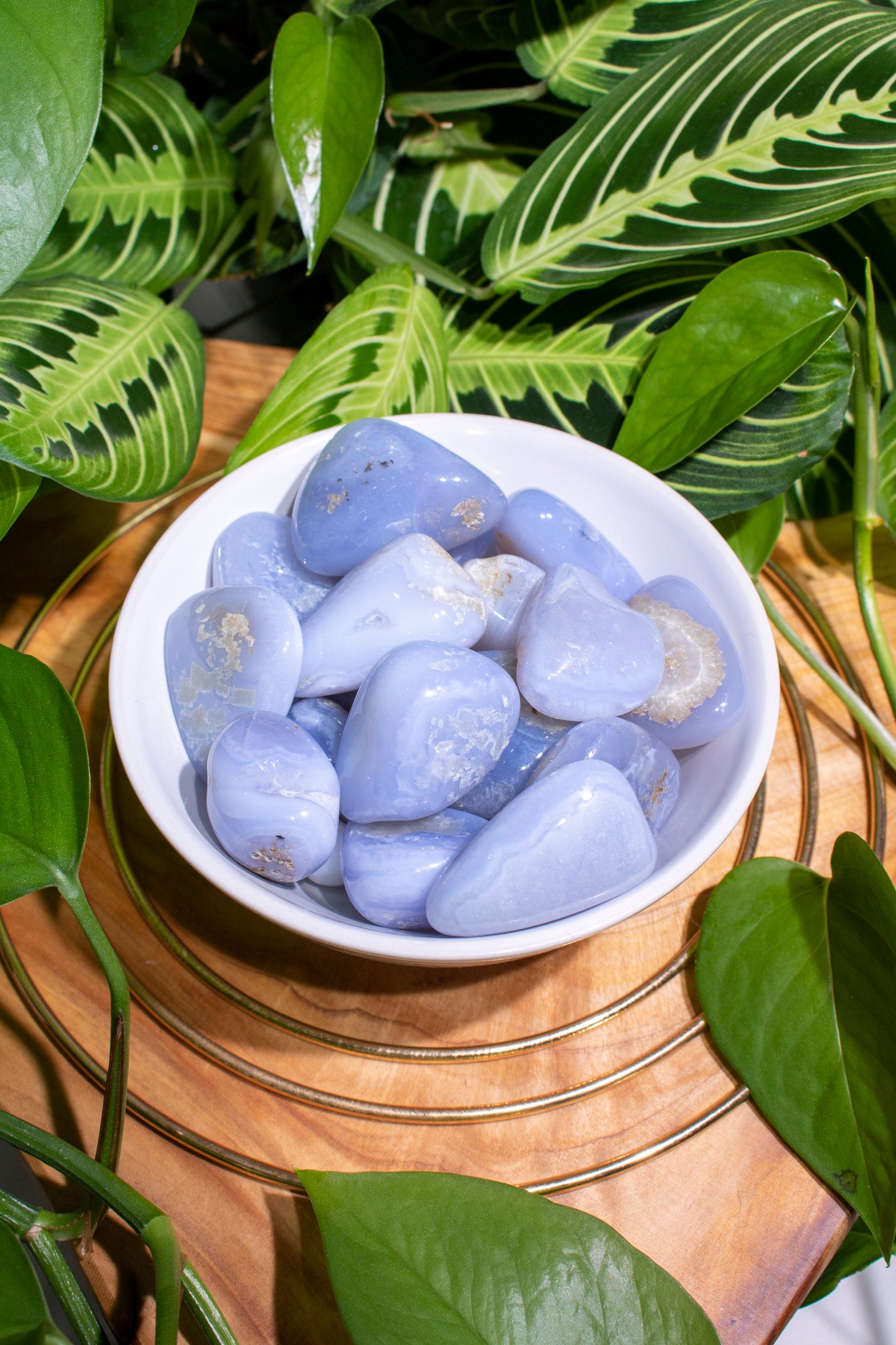 Blue Lace Agate Tumble