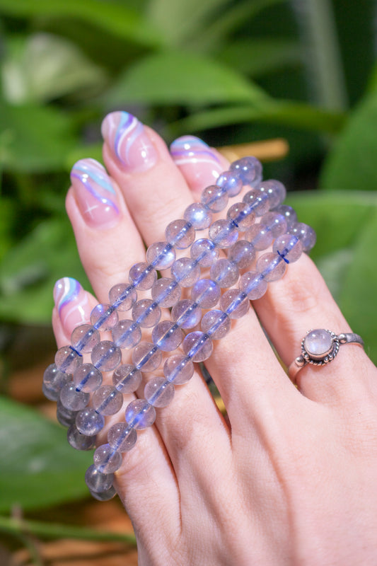 Blue Flash Labradorite Bracelet