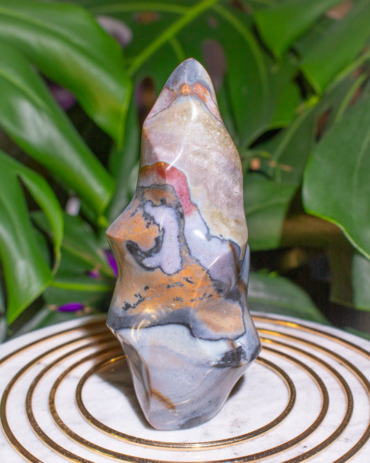 Blue Ocean Jasper Flame